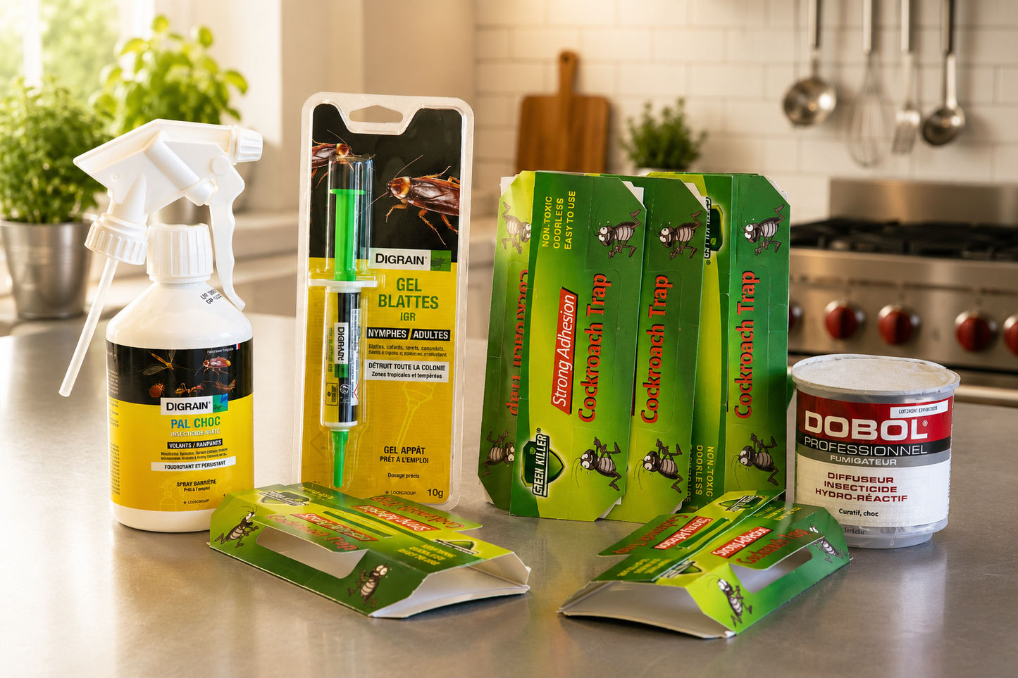 Pack Cuisine & Salle de Bain – Présence Cafards
